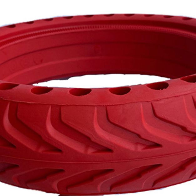 Vollgummireifen 8.5 Zoll in Rot